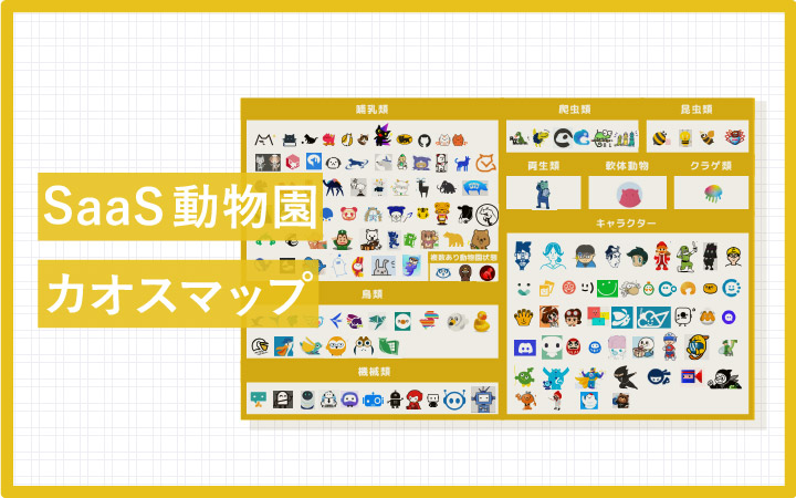 【SaaS動物園マップ】ほとんどの人が知らないキャラクター活用