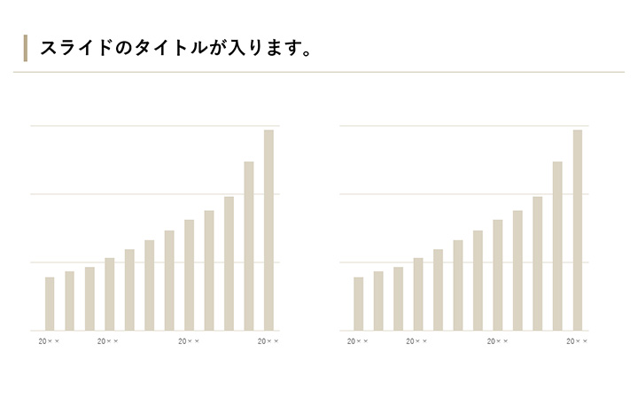 グラフ：棒パターン2