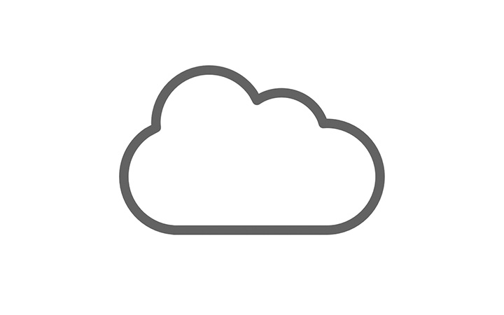 クラウド（雲）アイコン 1