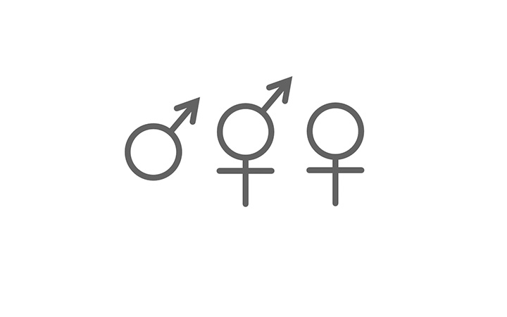 性別（男性・中性・女性）アイコン 1