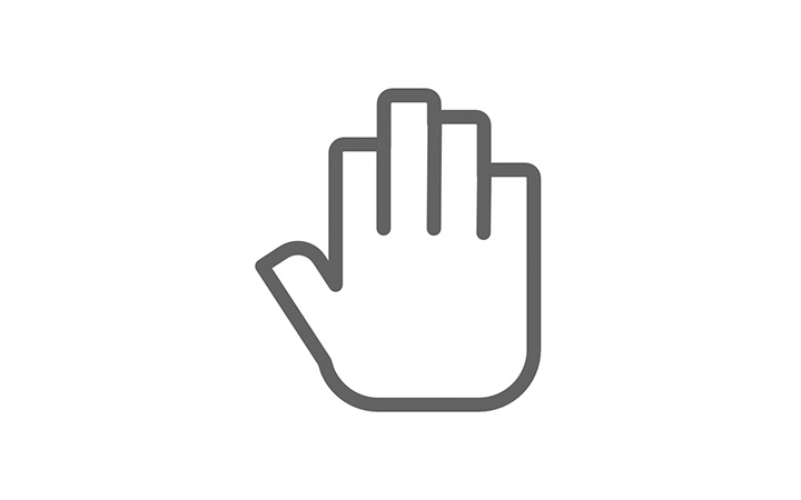 手のひらアイコン 2