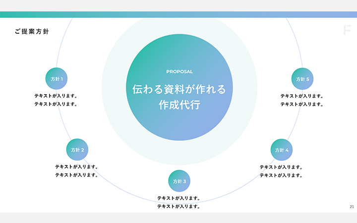 提案：グラデーションパターン1