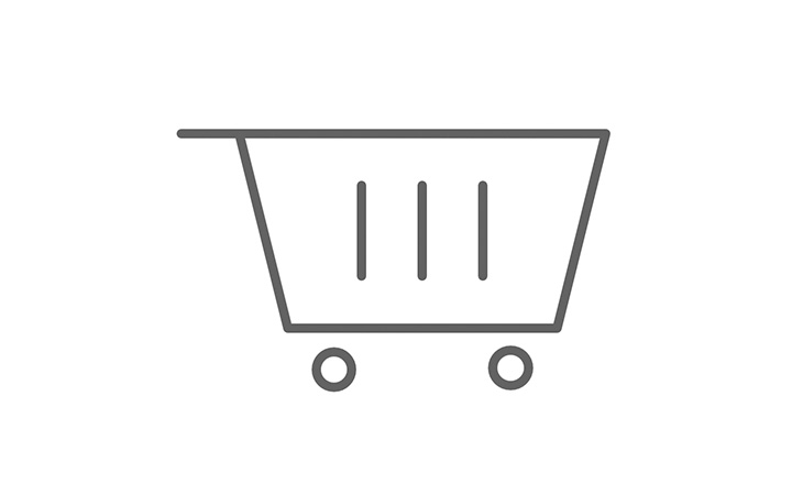 ショッピングカート（買い物カゴ）アイコン 1