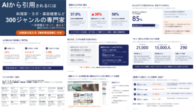 GMO趣味なび株式会社の資料目次イメージ